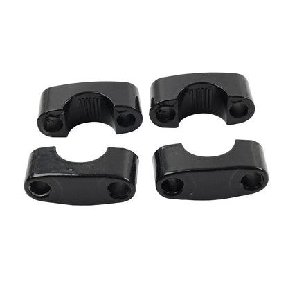 Black 22mm 7/8" Handlebar Mount Clamp Riser for Dirt Pit Bike ATV