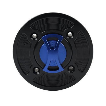 Blue Fuel Gas Tank Cap Cover for APRILIA RSV1000, Tuono V4R, RSV4 R (04-17)