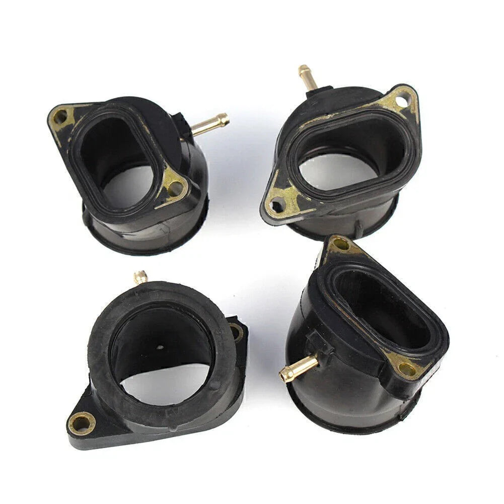 4 x Carburetor Intake Manifold Boots for Yamaha FZS1000 FZ-1 FAZER (2001-2005)