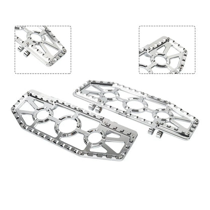 Rider Driver Floorboards Foot Pegs for Harley FL Softail (1986-2017)