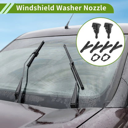 Windshield Washer Nozzle & Hose Connector for GMC