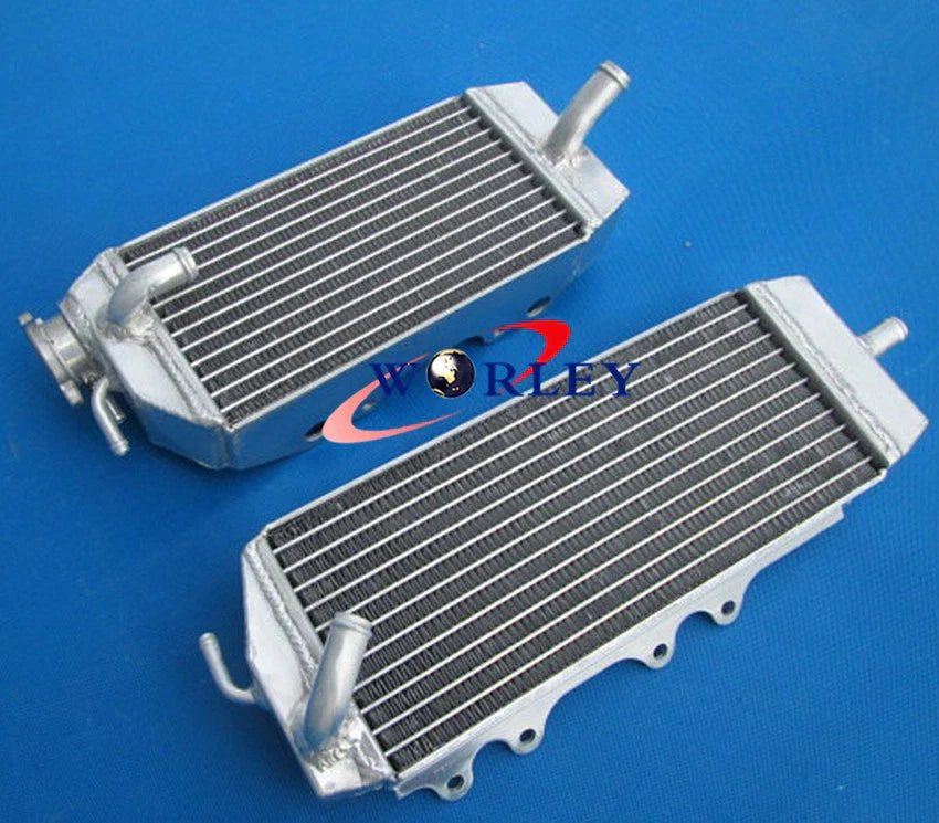 Aluminum Radiator & Hose for Kawasaki KX250F KXF250 (2006-2008)
