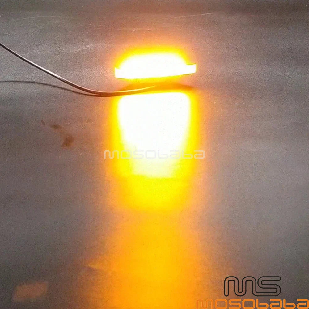 LED Mirror Block Off Sequential Turn Signals Amber for BMW S1000RR (2020-2021)