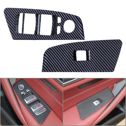 Front Window Switch Lock Cover Trim for BMW 5 Series G30 G31 G38 (2017-2023)