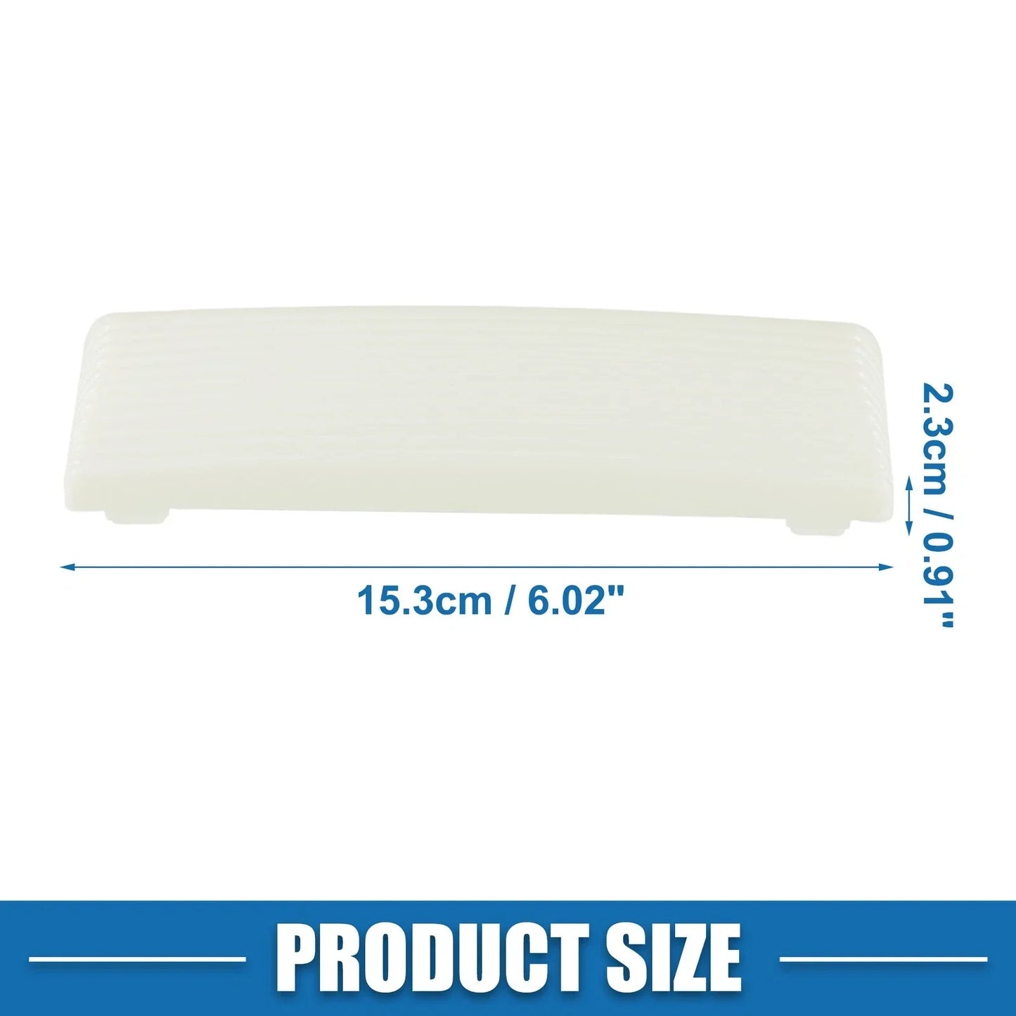 Dome Lamp Lens for Chevy Impala White (Set of 2)