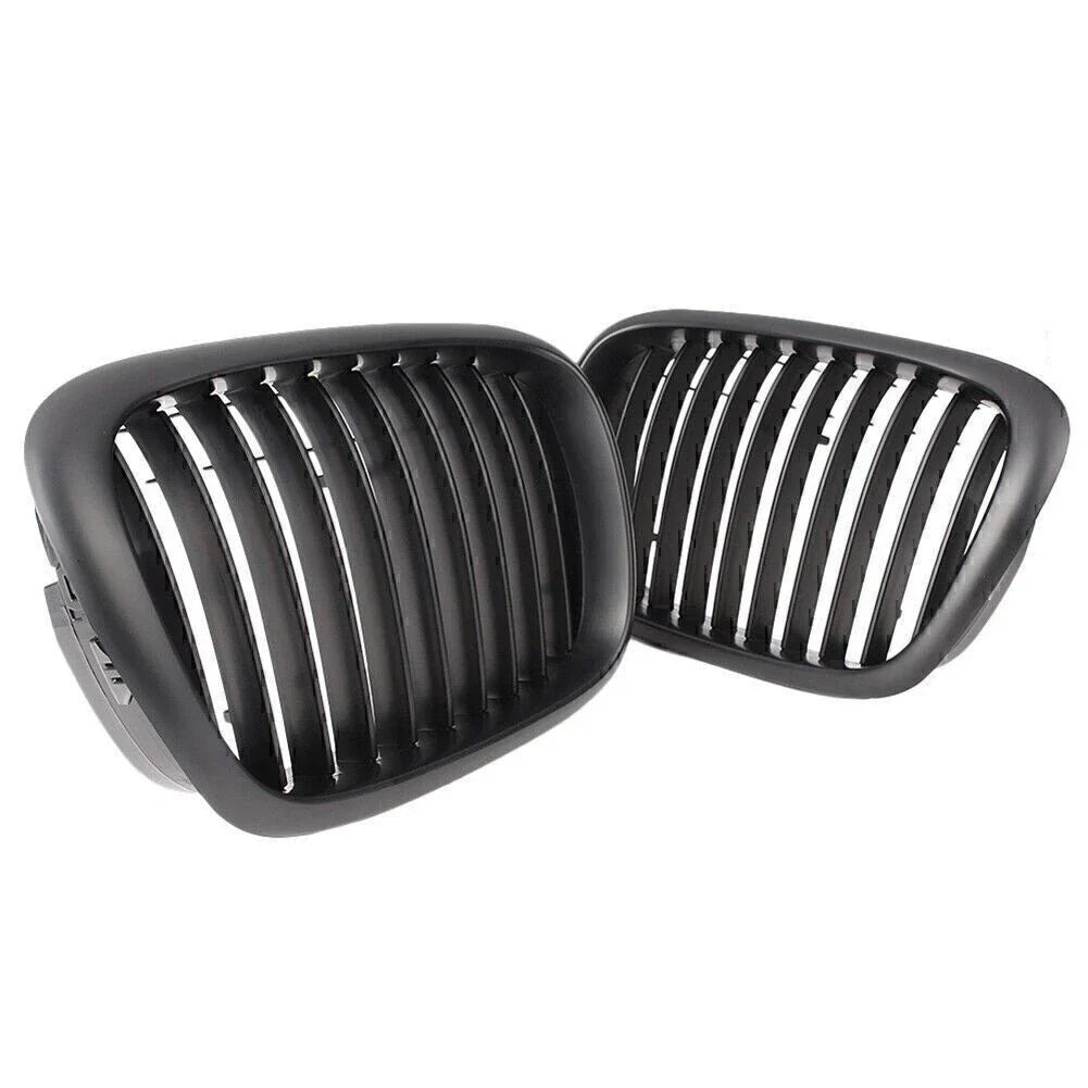 Bumper Grill Mesh Grille for BMW E39 525 528 530 535 M5 (2000-2003) Black