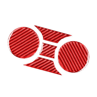 Carbon Fiber Cup Holder Panel Cover Trim for Toyota Tundra (2014-2021)