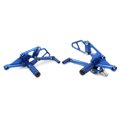Adjustable Footrests Pegs Rearset for YAMAHA FZ-07 MT-07 (2013-2017) Blue
