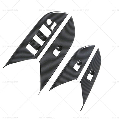 4 x Window Lift Panel Cover Trim for Toyota Hilux Revo (2024)