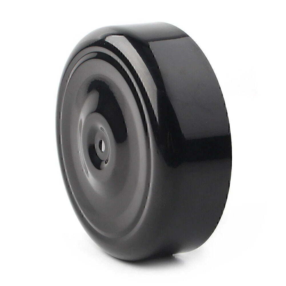 Metal Black 7" Bobbed Air Cleaner Cover for Harley Softail Dyna