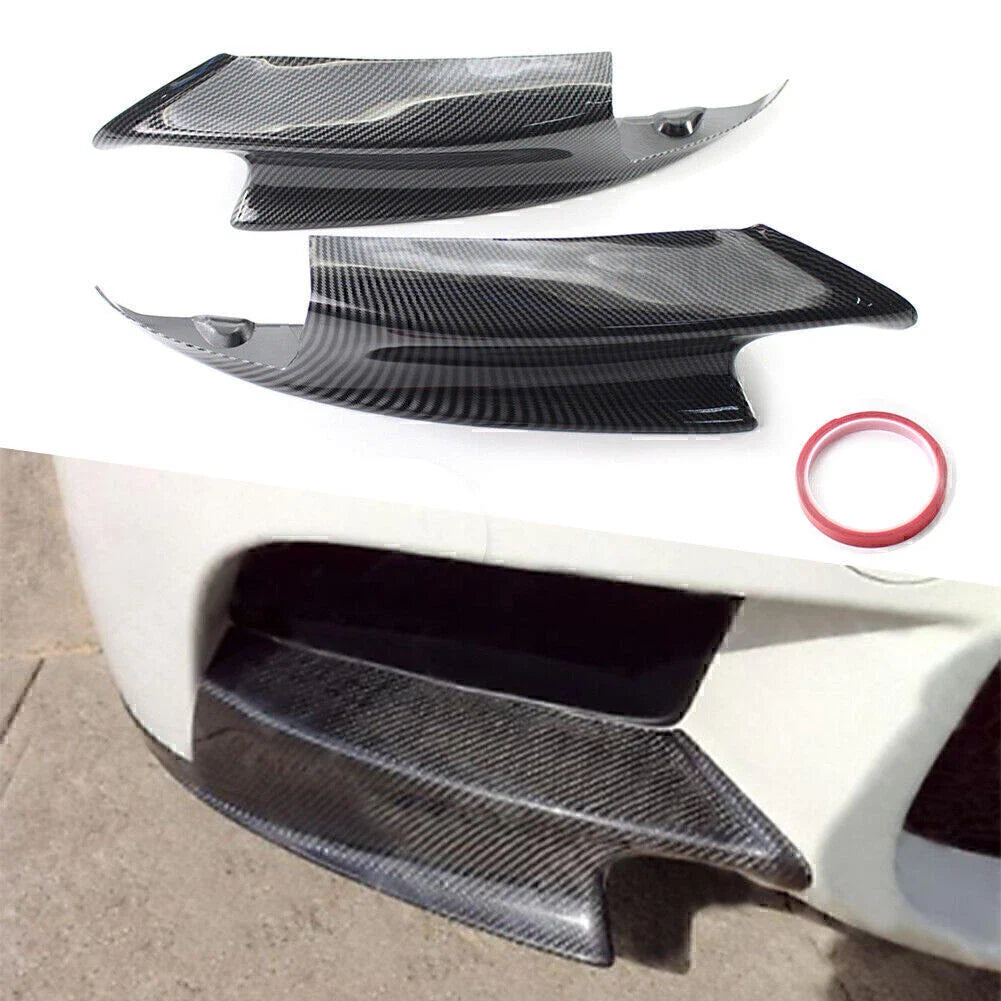 Carbon Fiber ABS Front Bumper Splitters for BMW E92 M3 (2008-2013)