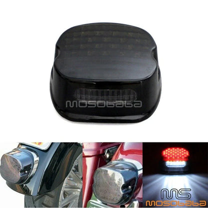Smoke Lens Rear Brake Tail Light for Harley Dyna Road Glide Street Glide