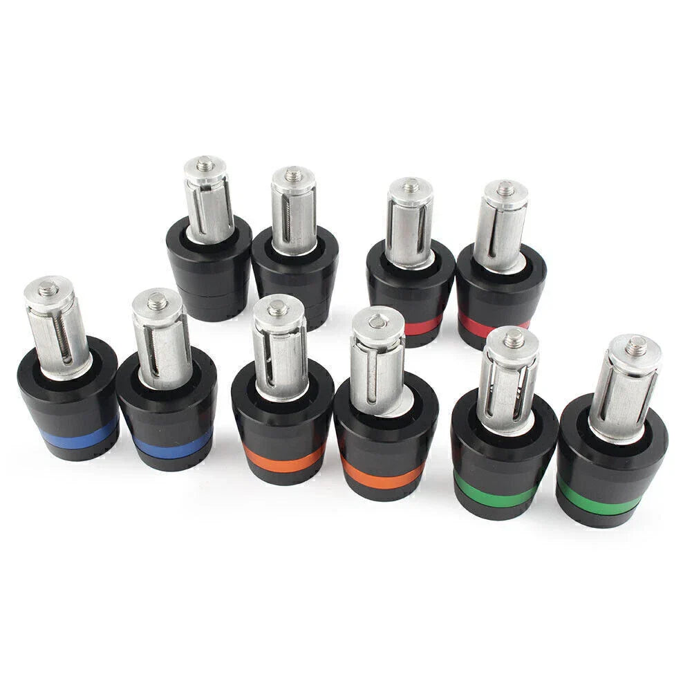 22mm 7/8" Handlebar Bar Ends Grips for Suzuki GSX-R600/750/1000