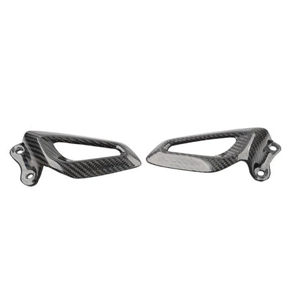 Carbon Fiber Rearset Footrest Plate Heel Guard for BMW S1000RR, M1000RR (19-24)