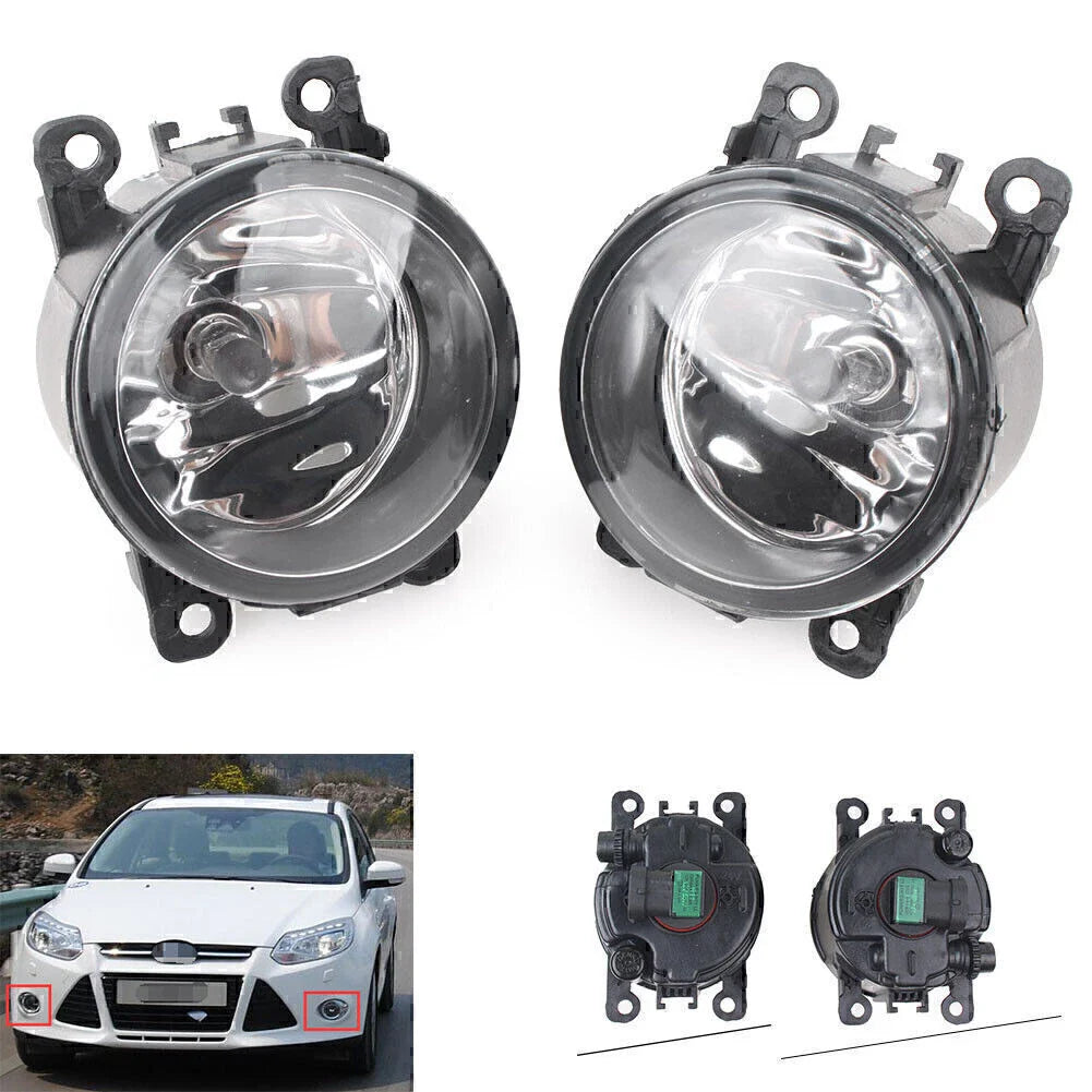 Front Fog Lights for Ford Focus (2012-2014) Clear Lens