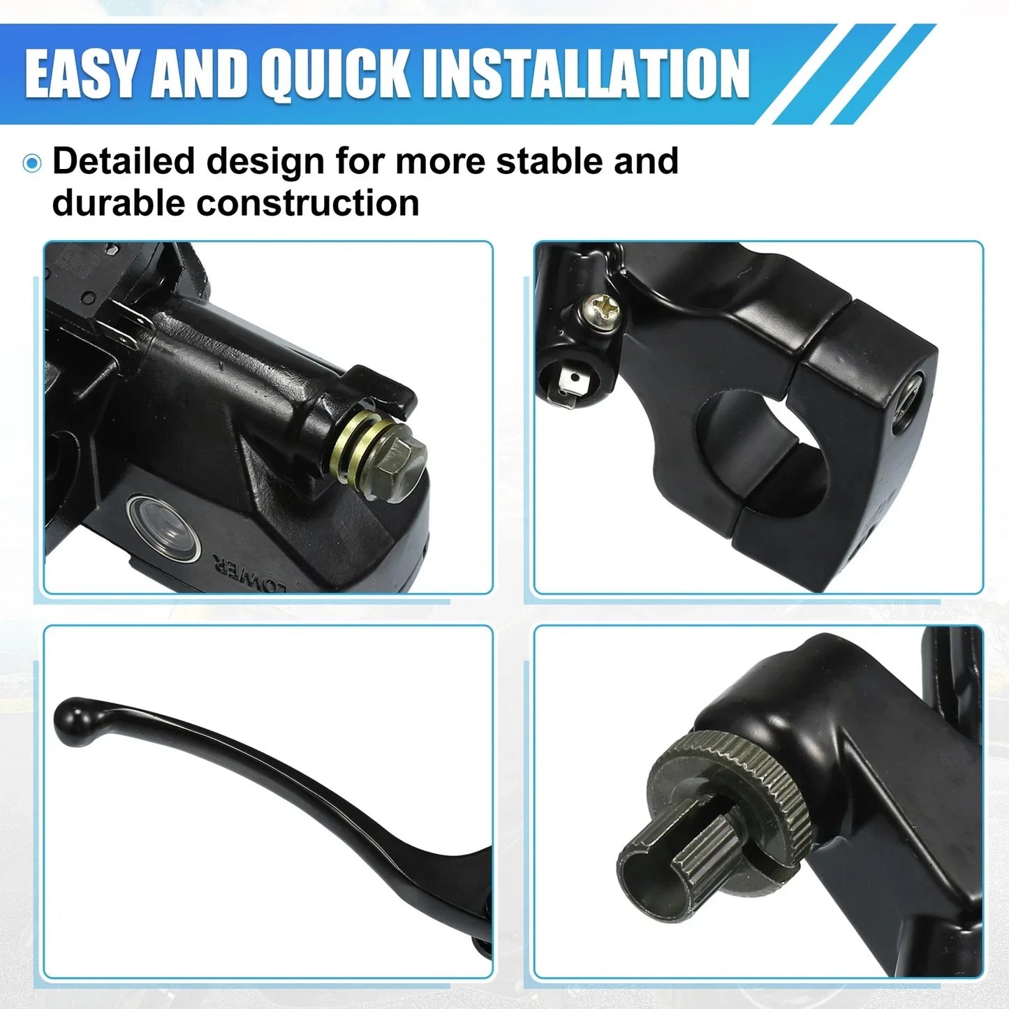 Brake Master Cylinder Clutch Lever for Honda VT1300 (2010-2020)