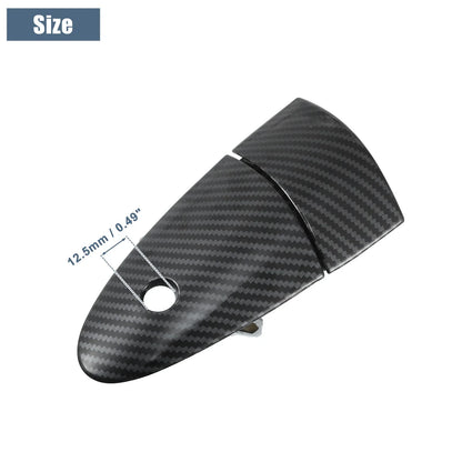 Front Left Exterior Door Handle Carbon Fiber for Honda CR-Z (2011-2016)