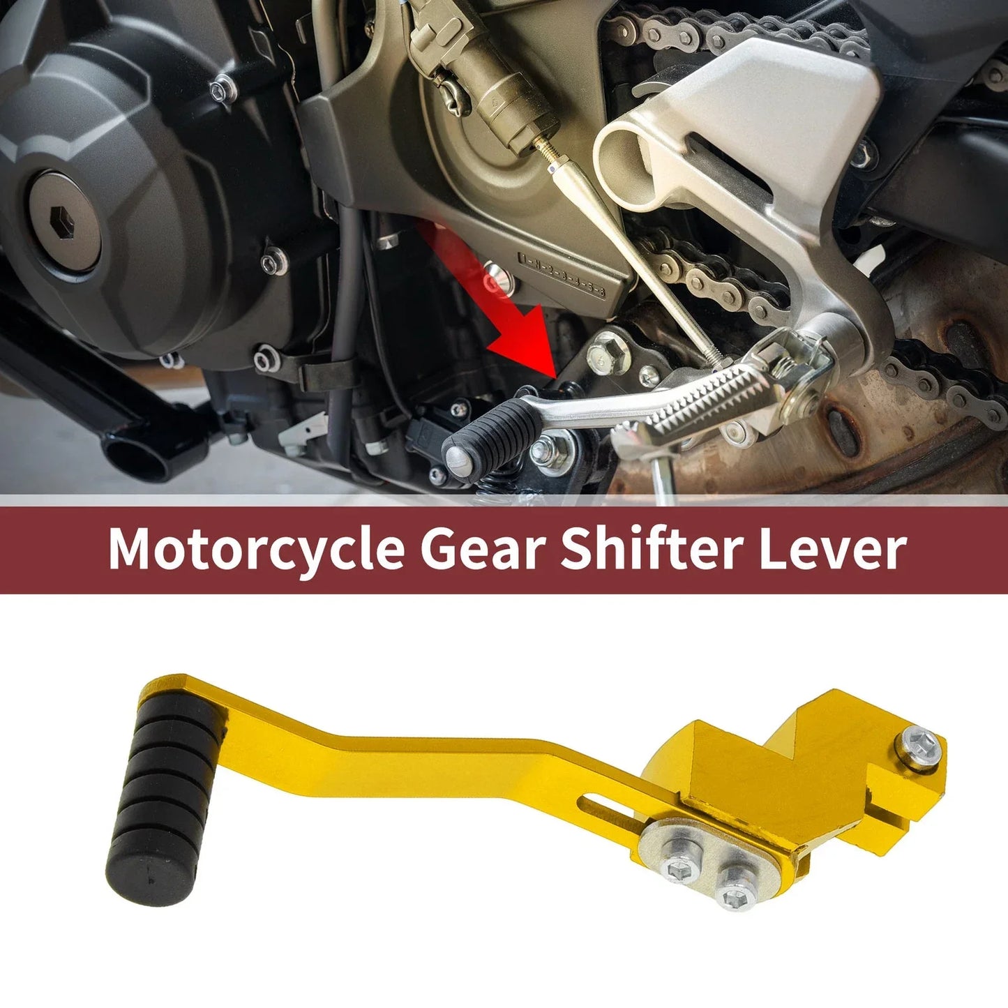 Folding Motorcycle Gear Shifter Lever for Honda CRF250 (2014-2023)