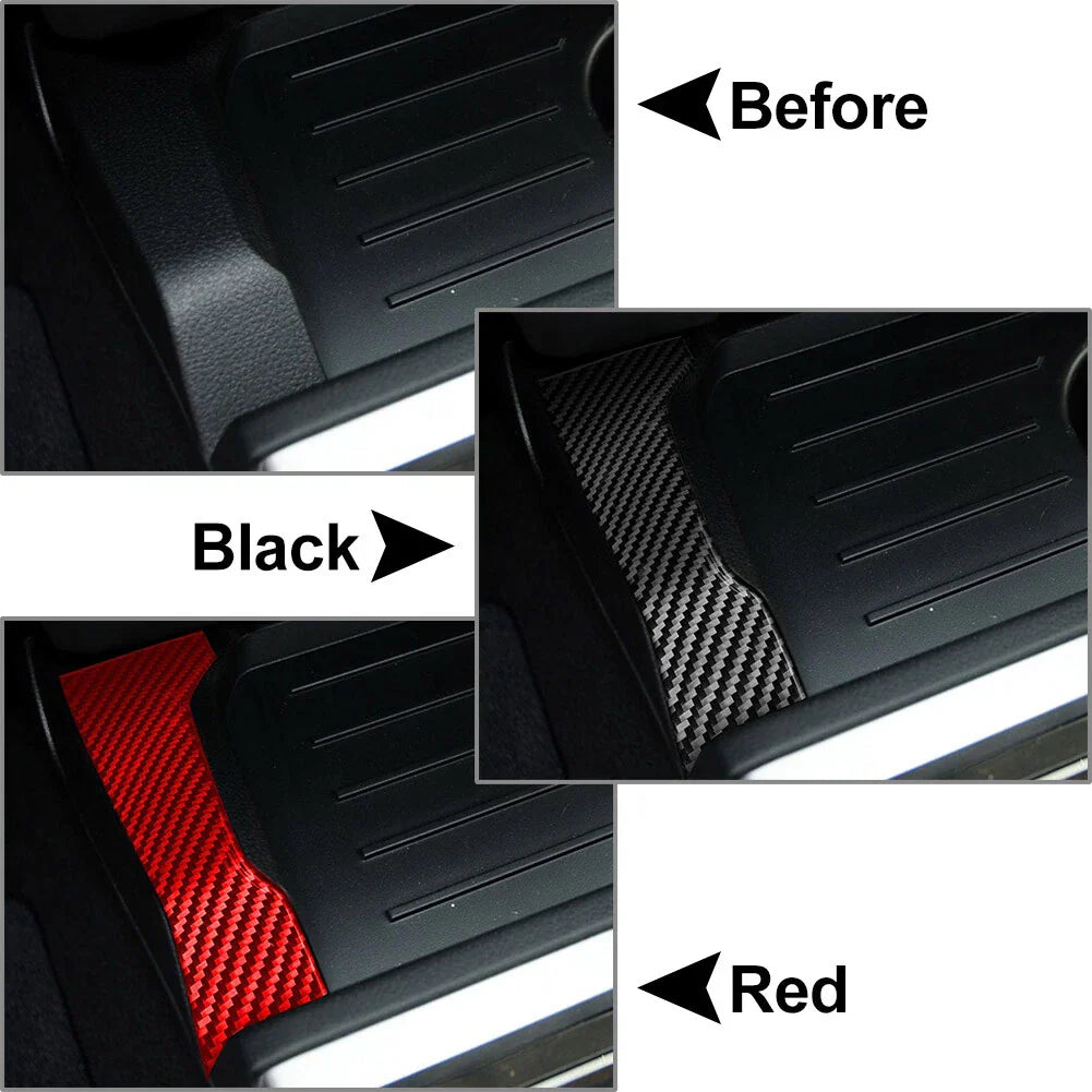 Carbon Fiber Gear Shift Side Panel Trim for Toyota Tundra (2014-2021)