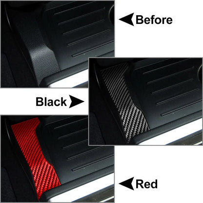 Carbon Fiber Gear Shift Side Panel Trim for Toyota Tundra (2014-2021)