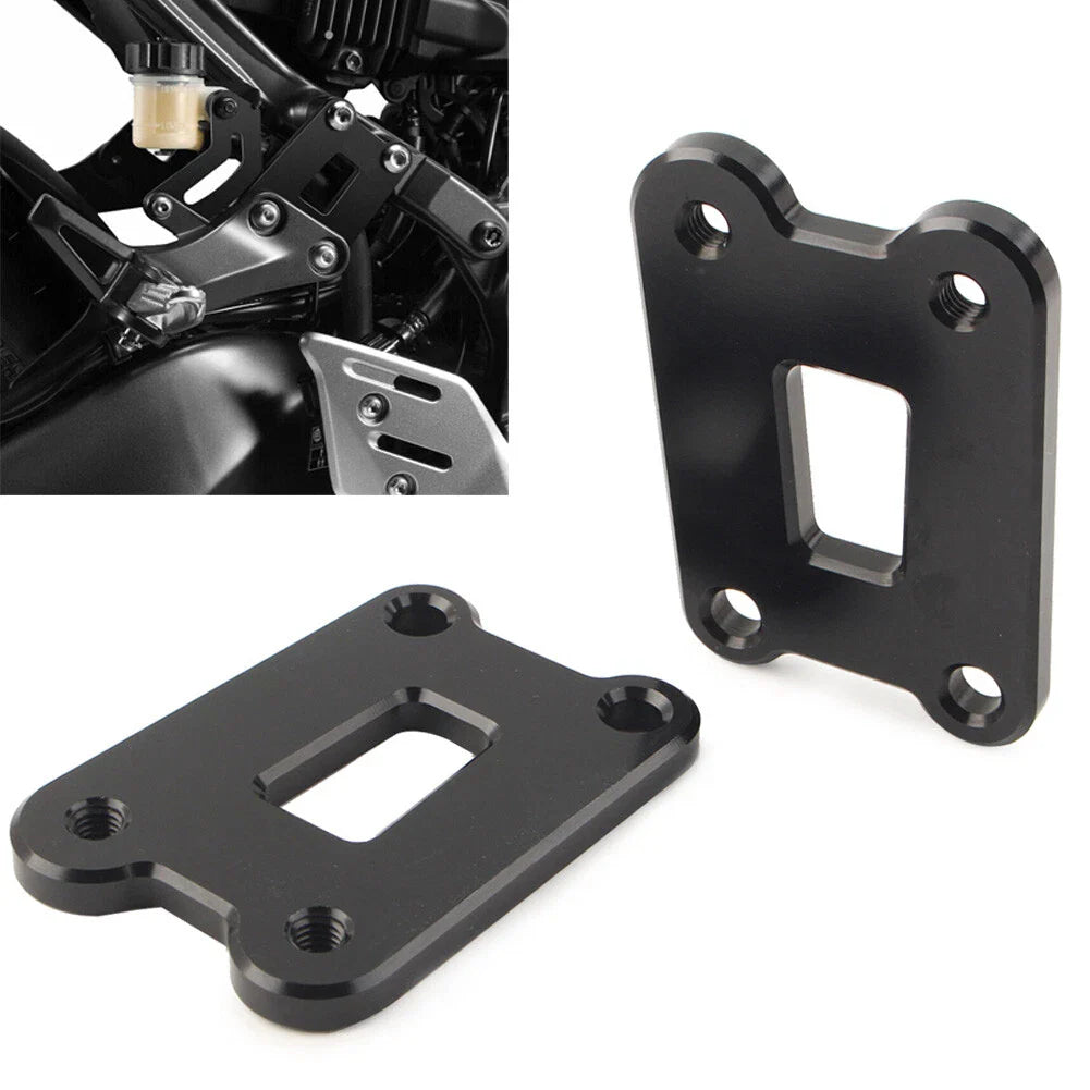 MT09 FZ09 Rear Pedal Lowering Kit & Passenger Footrests (2014-2023)