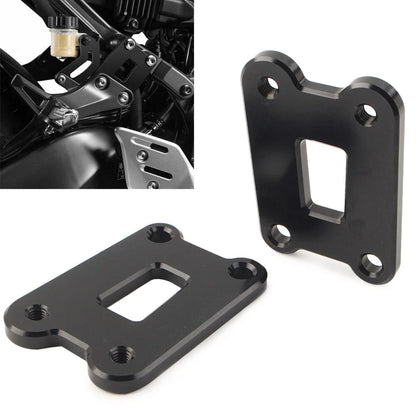 MT09 FZ09 Rear Pedal Lowering Kit & Passenger Footrests (2014-2023)