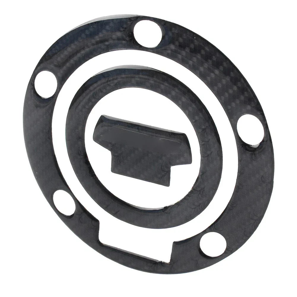 Carbon Fiber Gas Tank Decal Trim Fuel Cover Sticker for YZF-R6 (2006-2023)