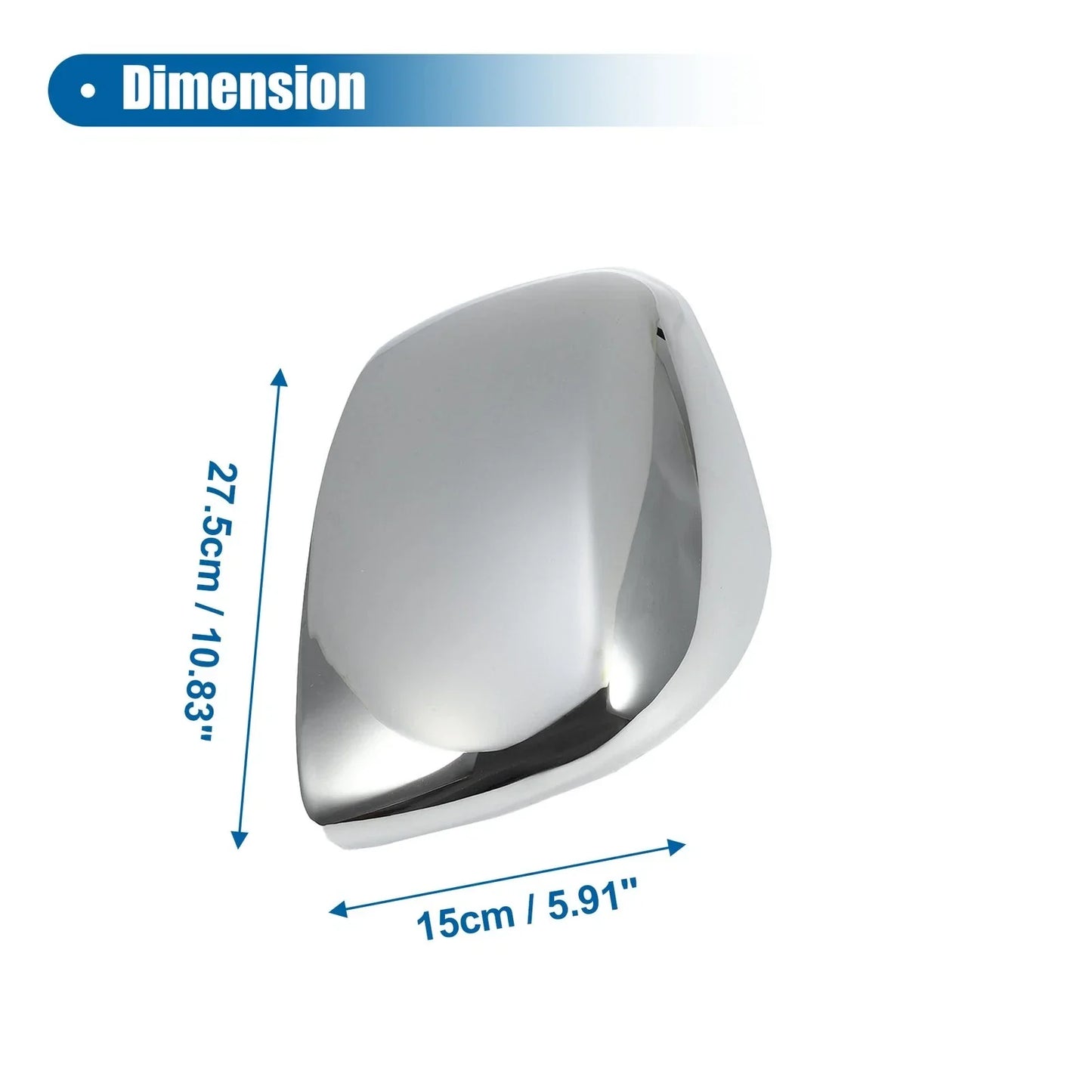 Left Right Mirror Covers for Dodge Grand Caravan, Chrysler (2008-2018)