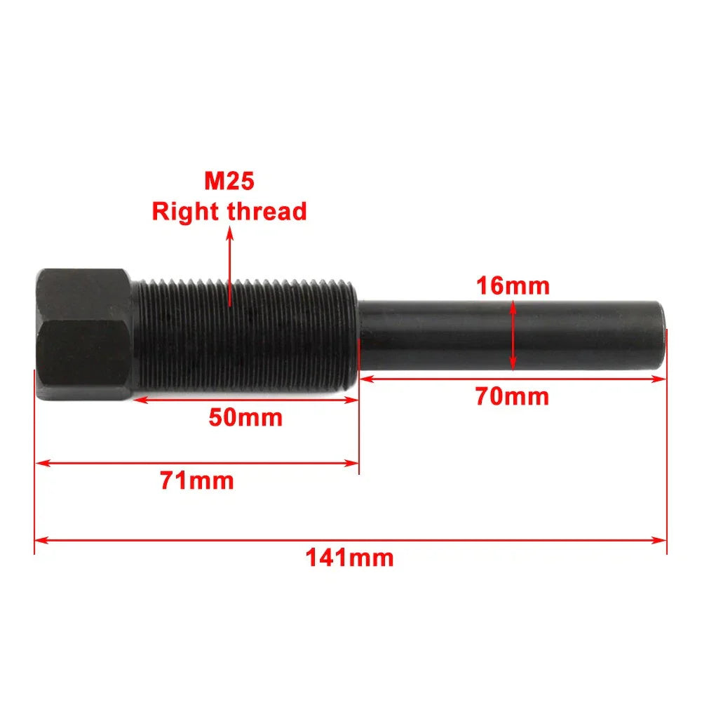BLK Secondary Drive Clutch Puller Tool for Polaris ATV (1985-2009)