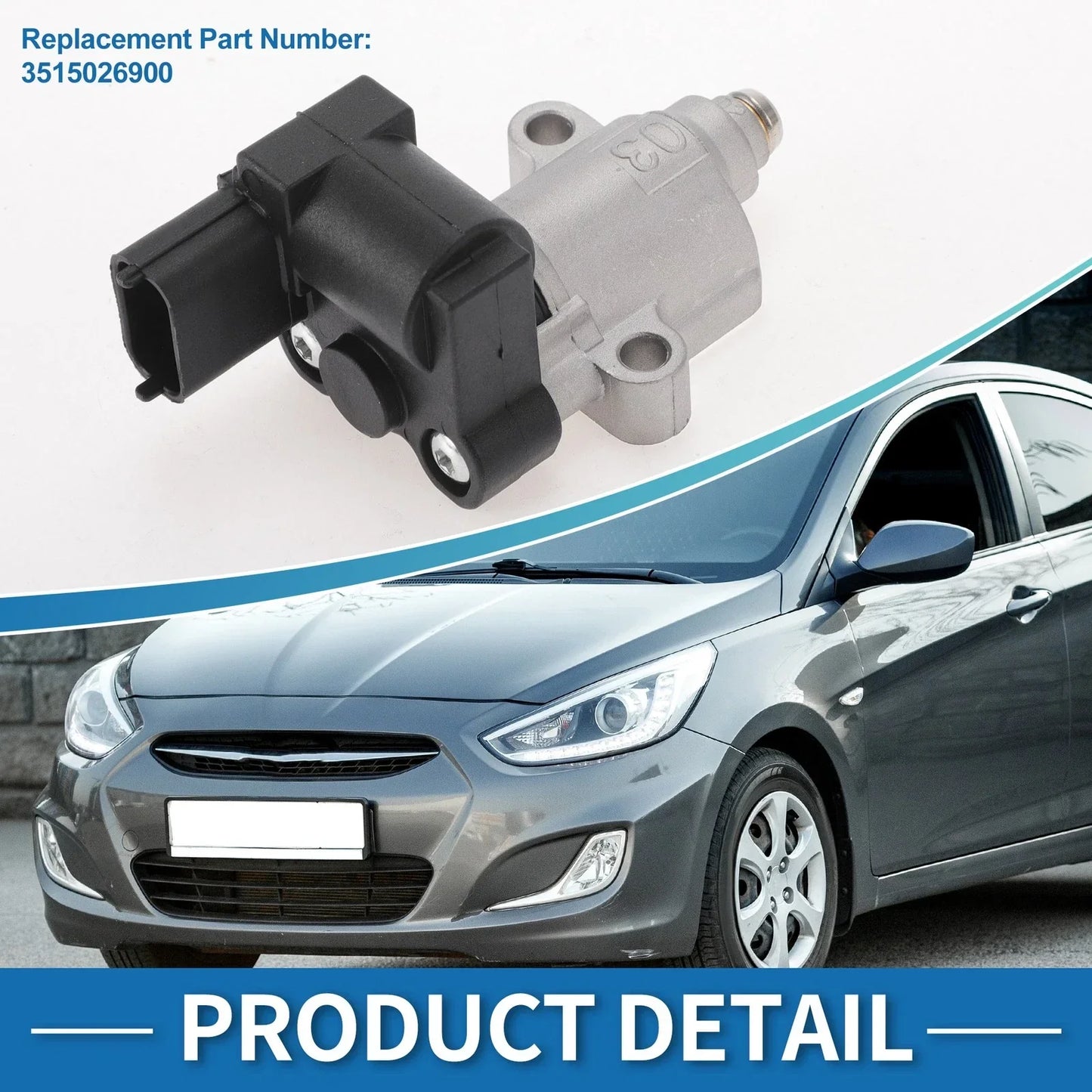 Idle Air Control Valve for Hyundai Accent (2006-2011)