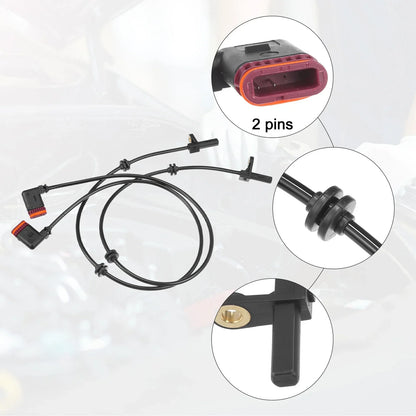 2 x Rear Left Right ABS Sensors for Mercedes-Benz S63 AMG (2014-2020)