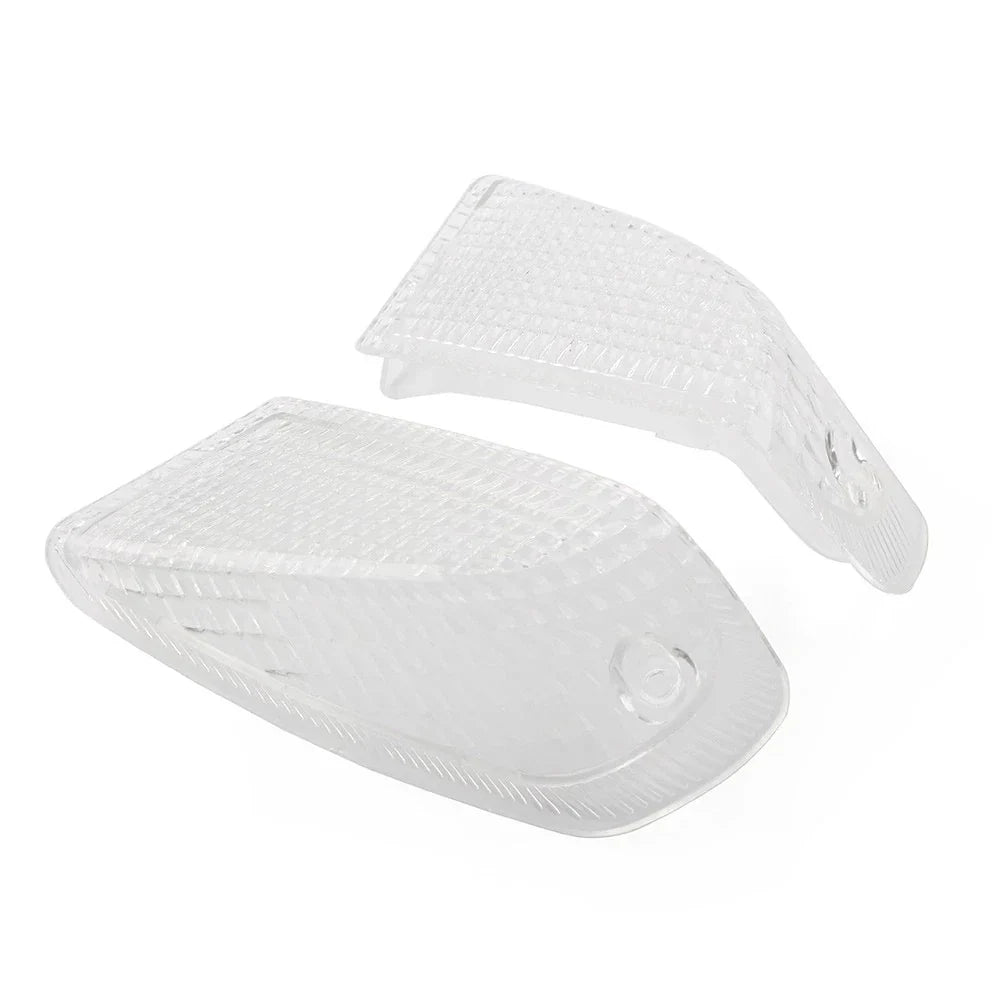 Clear Rear Turn Signal Indicator Light Lens for KAWASAKI ZZR400 600 (1990-1992)