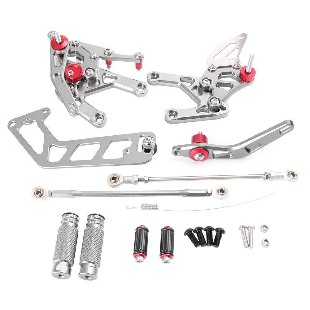 CNC Adjustable Rearset Footpegs for Yamaha MT-10, FZ-10 (2016-2017)