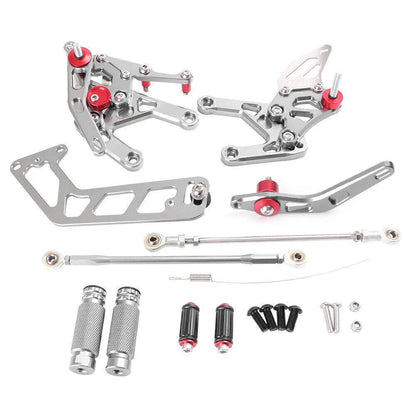 CNC Adjustable Rearset Footpegs for Yamaha MT-10, FZ-10 (2016-2017)