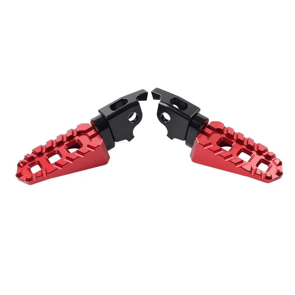 Red Front Foot Pegs for Honda CRF1000L Africa Twin (2016-2023)