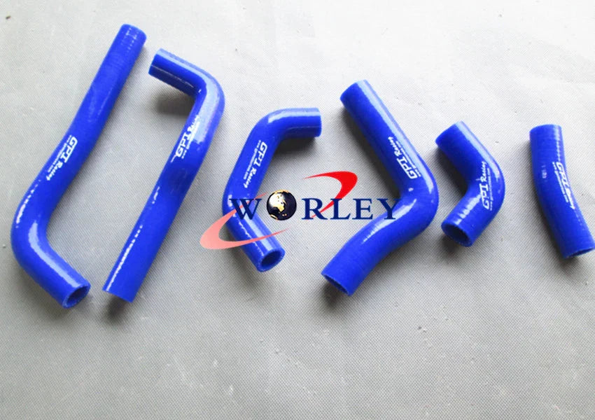 Red Silicone Radiator Hose for Honda CRF450R (2002-2004)
