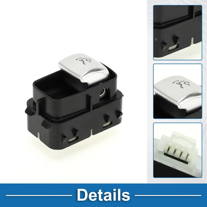 Trunk Release Switch for Mercedes-Benz E300 2017-2019 Black