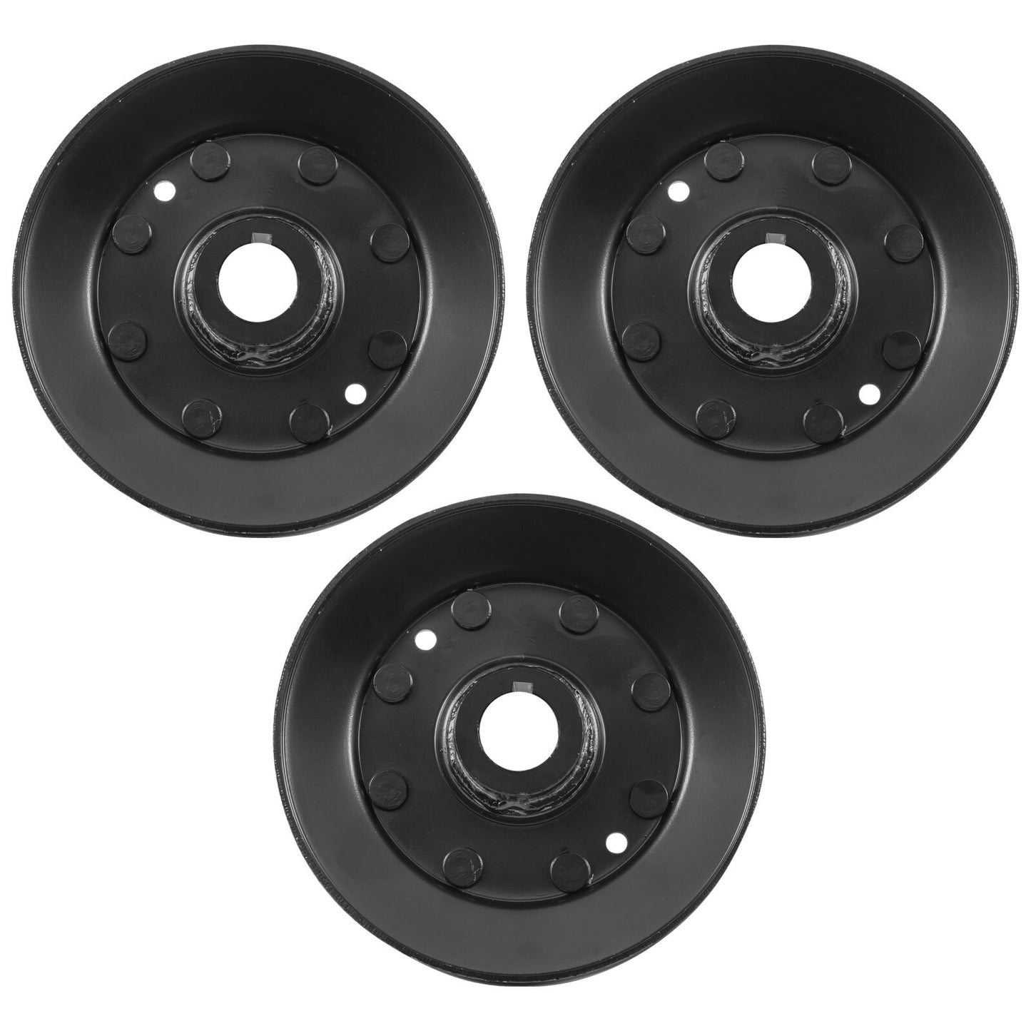 Deck Spindle Pulley Replacement for John Deere 240 245 260 265 285 320 50 Inch (Qty 3)
