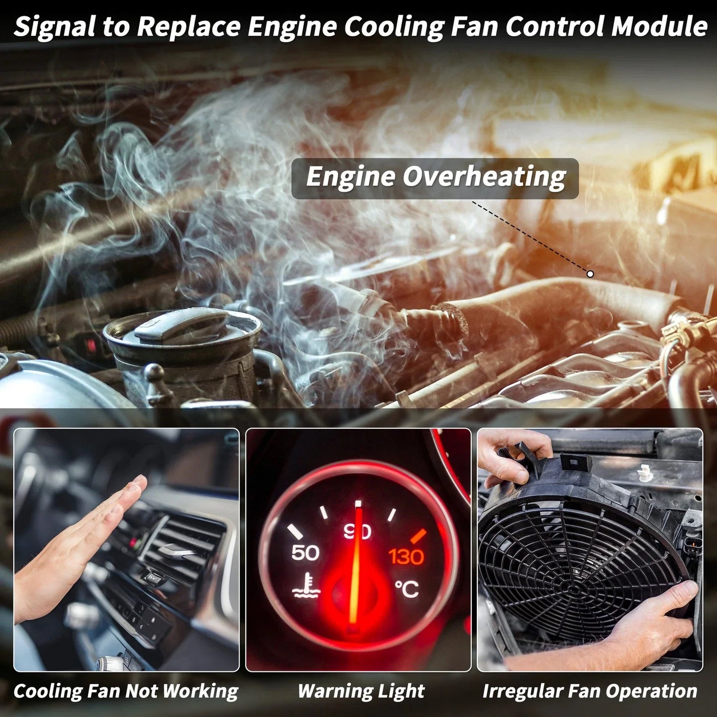Engine Cooling Fan Control Module for BMW 3 Series E46 (1998 - 2006)