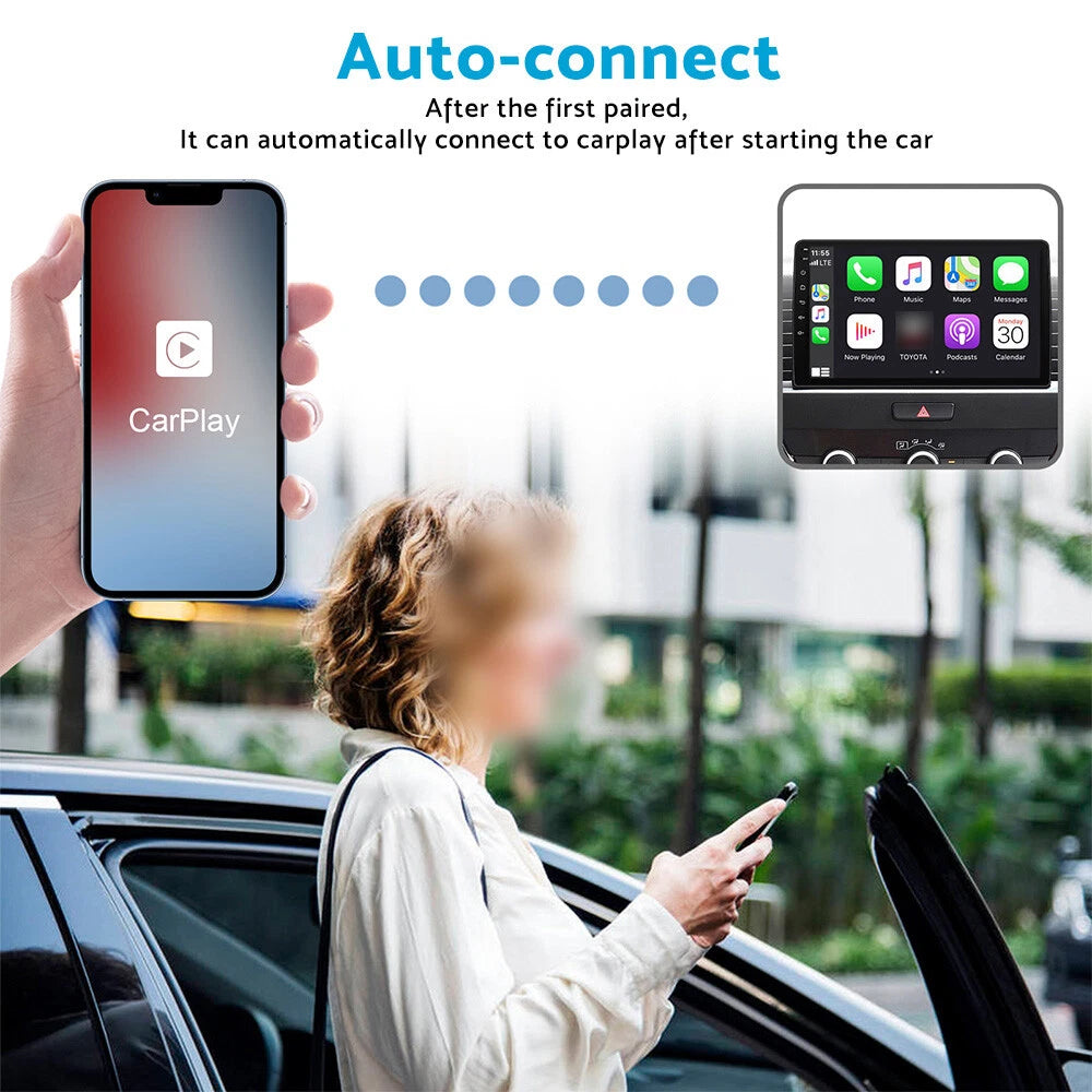 Wireless Adapter for Factory Wired Carplay for iPhone to Carplay Connect