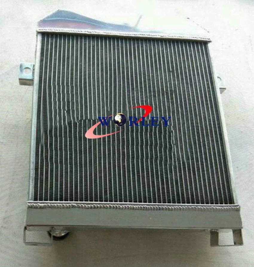 Aluminum Radiator & Fan for Jaguar Mark 2 MK2 Daimler 2.5 V8 (1962-1967)