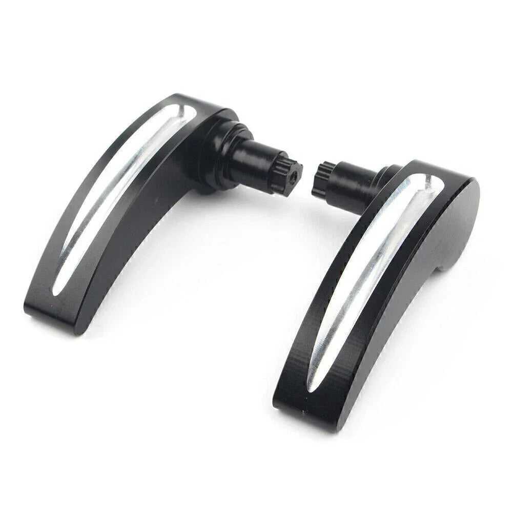 CNC Cut Saddlebag Lid Lifter for Harley Touring Road King (2014-2018) Black