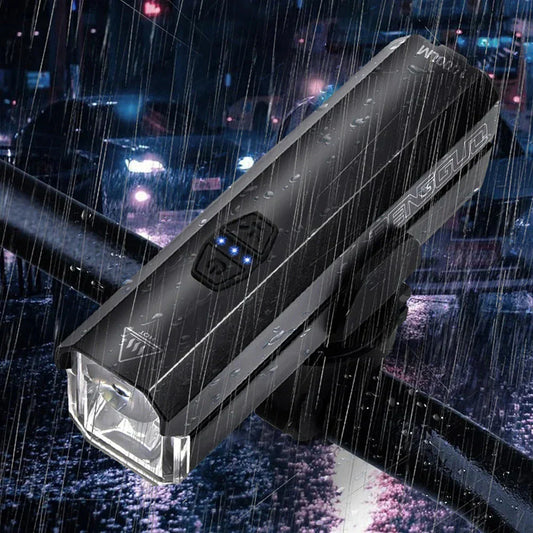 1000LM LED Bike Headlight Rechargeable Waterproof - 6 Modes