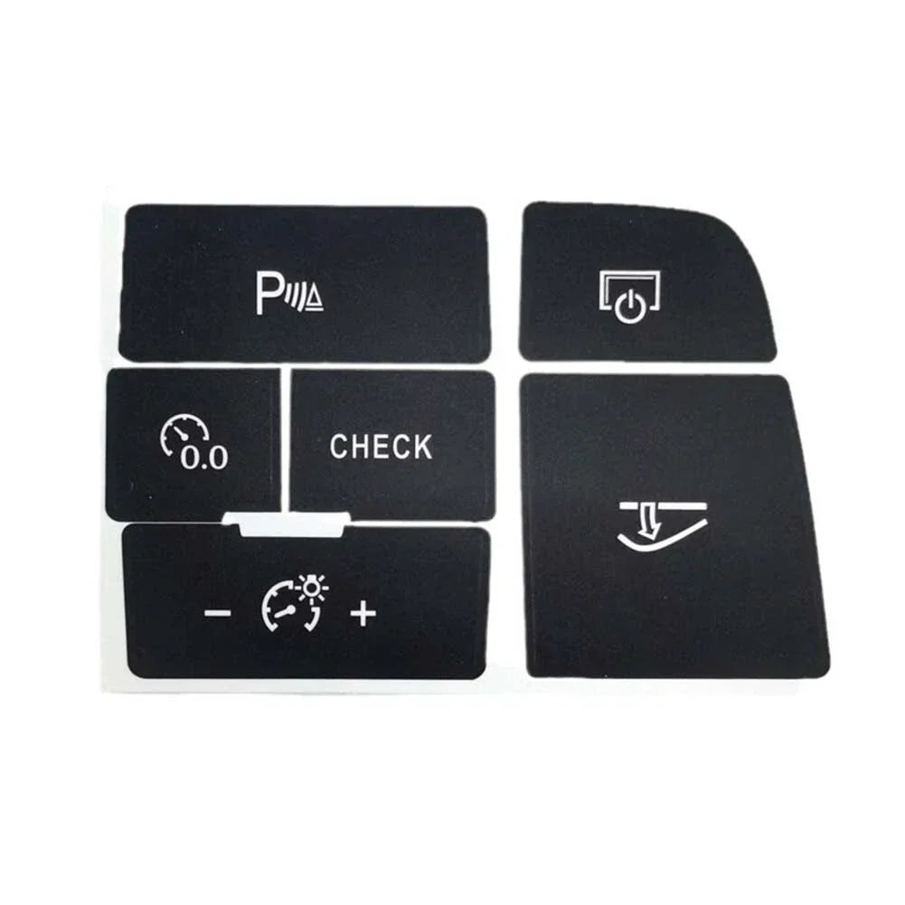 Button Repair Sticker for Audi Q7