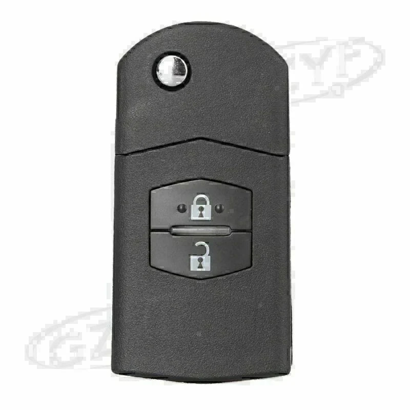 Button Key Fob Shell Cover for MAZDA 3 5 6 (2004-2023)