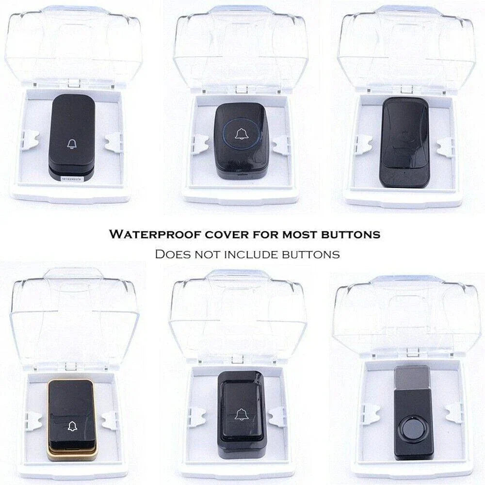 Large Outdoor Waterproof Doorbell Cover