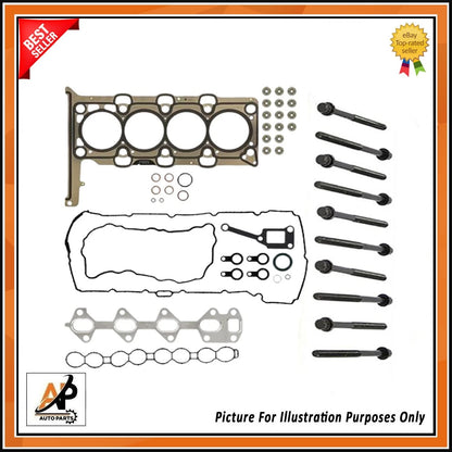 Full Head Gasket Set and Head Bolts for Hyundai Kia 2.2L D4HB (2011–2017)