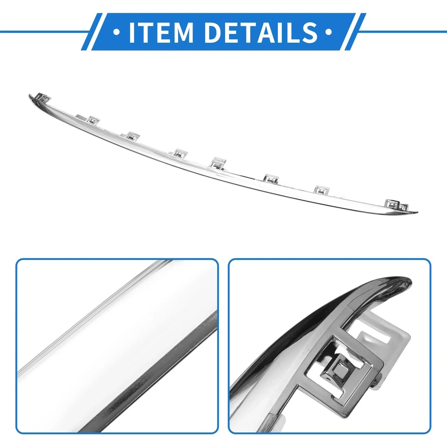 Front Lower Center Bumper Grille Trim for Mercedes-Benz W257 CLS (2018-2021)
