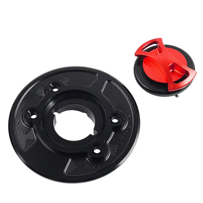Red Fuel Gas Tank Cap Cover for BMW S1000RR, S1000R, HP2 SPORT (2010-2016)