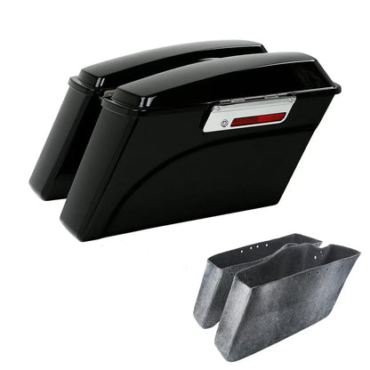 Saddlebags Saddle Bag for Harley Softail FXST Heritage Fatboy (1984-2013)